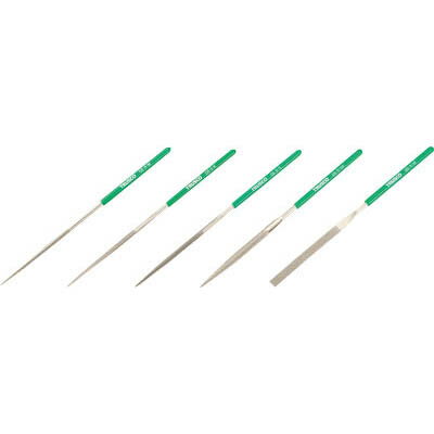 トラスコ中山 GS-5-SET ダイヤモンドヤスリ 精密用 5本組 セット