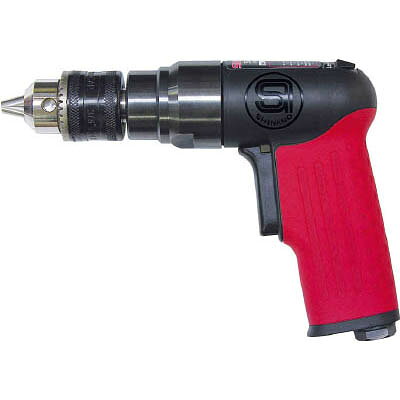 ■小型・軽量・強力タイプです。■握りやすいグリップカバー付です。SI5501●チャック能力(mm):10●穴あけ能力(mm):10●無負荷回転数(rpm):2250●空気消費量([[立米]]/min):0.21●ホース取入口:Rc1/4●排気:後方●全長(mm):160●無負荷回転数(min[[の-1乗]]):2250※メーカーの都合により、パッケージ・仕様等は予告なく変更になる場合がございます。あらゆる穴あけ作業に。