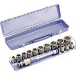 Rakuten - TONE(トネ) NV4132 インパクト用ソケットセット メタルトレー付 15pcs