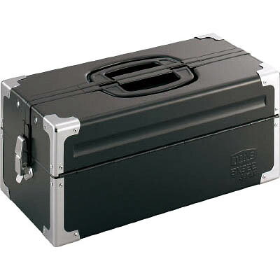 TONE(トネ) BX322BK ツールケース メタル V形2段式 マットブラック