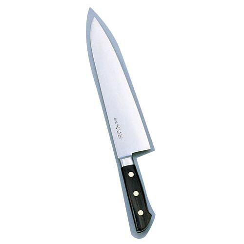 [素材・材質]刀身：日本鋼、柄：強化木メーカー品番：13022サイズ(cm)：27全長(mm)：397重量(g)：481背厚(mm)：5.0正広作本職用日本鋼(口金付)シリーズ
