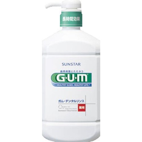 サンスター sunstar GUM ガム 薬用 デンタルリンス レギュラータイプ 960ml