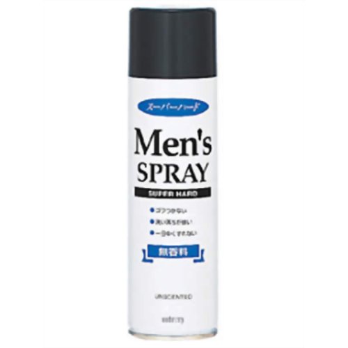マンダム mandom メンズヘアスプレースーパーハード 無香性 275g