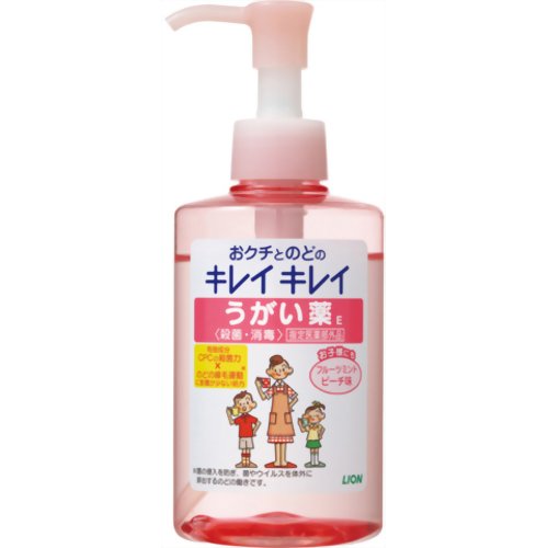 ライオン キレイキレイ うがい薬 フルーツミントピーチ味 200ml