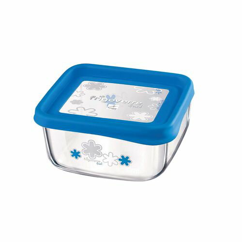 Storage Bins - ボルミオリ・ロッコ フリゴベール・ファン スクエア 15cm 3.87870.MQ6ブルー