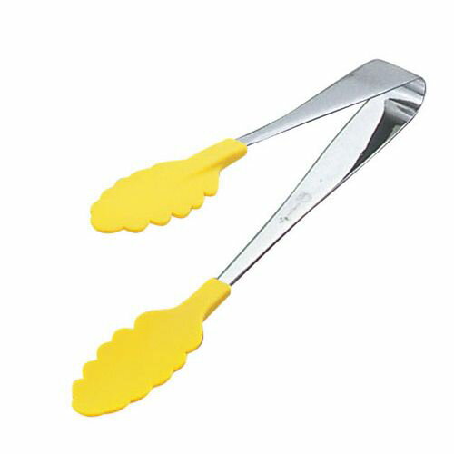 遠藤商事 18-0抗菌 耐熱カラフルトング イエロー