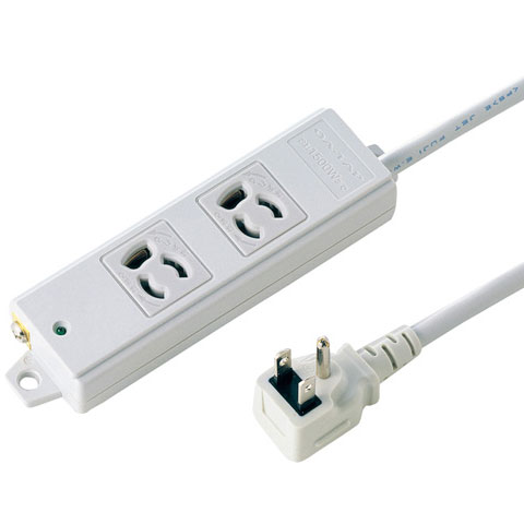 Rakuten - サンワサプライ 工事物件タップ 2個口 上挿し 1m TAP-K2L-1