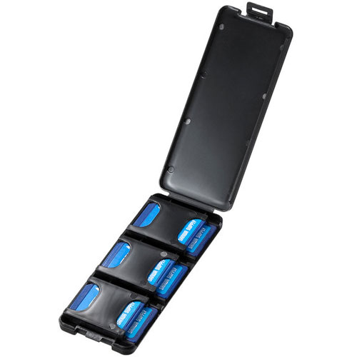 サンワサプライ FC-MMC23SDBK ブラック SDカードケース 6枚収納 FCMMC23SDBK