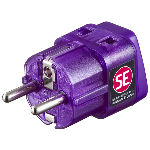 Transformers, Conversion Plugs - サンワサプライ TR-AD13 海外電源変換アダプタ SEタイプ