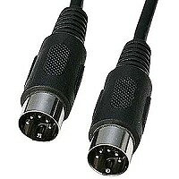 サンワサプライ KB-MID01-36 MIDIケーブル 3.6m KBMID0136