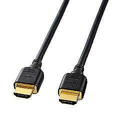 サンワサプライ KM-HD20-20H ブラック イーサネット対応 HDMIケーブル 2m