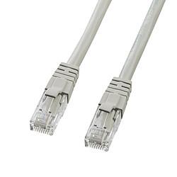 Rakuten - サンワサプライ KB-T6L-10CK ライトグレー カテゴリ6UTPクロスケーブル 10m