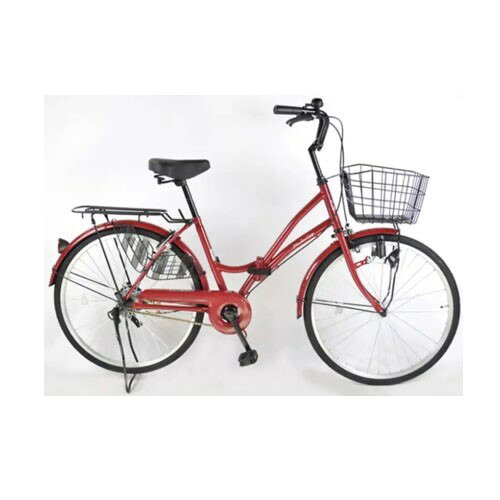 Other - 折りたたみ自転車 シティサイクル 24インチ ママチャリ 21テクノロジー(21Technology) MC240(ロゼ)