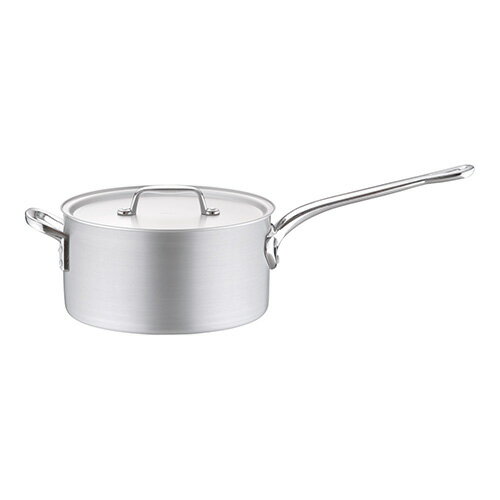 Ih/Gas Compatible - 北陸アルミニウム AKT8027 アルミ プロセレクト 片手鍋 目盛付 27cm