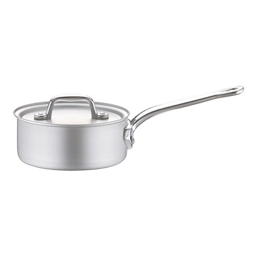 Small Pans - 北陸アルミニウム AKT8115 アルミ プロセレクト浅型片手鍋 目盛付 15cm