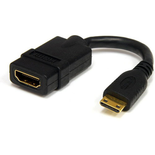 StarTech(スターテック) HDACFM5IN HDMI-ミニHDMI変換ケーブル メス/オス 0.1m StarTech(スターテック) HDACFM5IN HDMI-ミニHDMI変換ケーブル メス/オス 0.1m