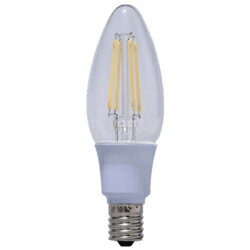 Other - アイリスオーヤマ Iris Ohyama LEDフィラメント電球 電球色 E17口金 40W形相当 450lm LDC4L-G-E17/D-FC LDC4LGE17DFC