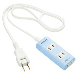 パナソニック Panasonic WHA2413LP ブルー ザ・タップQ 電源タップ 3個口 1m WHA2413LP(2.0)