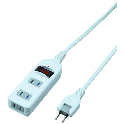 ノイズフィルター集中SW付 3個口 5m Y02BNS315WH(ホワイト) ノイズフィルター集中SW付 3個口 5m Y02BNS315WH(ホワイト)