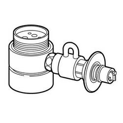 食器洗い乾燥機 パナソニック Panasonic CB-SMF6 食器洗い乾燥機用 分岐水栓 CBSMF6