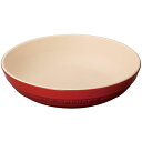 ル・クルーゼ LE CREUSET ラウンド ディッシュ 20cm 910344-20(チェリーレッ ...