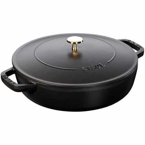 ストウブ staub ブレイザー IH対応 ソテーパン 24cm 40511-473 ブラック 40511473