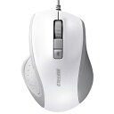 バッファロー(BUFFALO) BSMBU300WH(ホワイト) USB 有線BlueLED光学式マウス 静音 5ボタン
