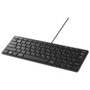 バッファロー(BUFFALO) BSKBU300BK(ブラック) BSKBU300シリーズ 有線キーボード 日本語80キー