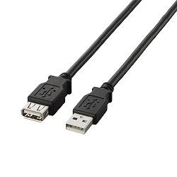 Rakuten - エレコム(ELECOM) U2C-E50BK ブラック USB2.0延長ケーブルA-A 5m