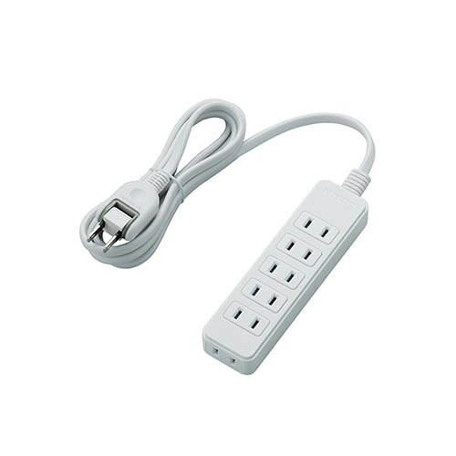 ■電源タップの基本性能をしっかり搭載!オフィスやご家庭など、さまざまなシーンで使いやすいスタンダードな電源タップ。■差込口には耐熱性に優れたユリア樹脂を使用しており、万一の発熱の際にも融解しにくく、電気火災の防止に有効です。■トラッキング現象による火災の防止に役立つ絶縁キャップ付きのコンセントプラグを採用しています。■電源コードには一般社団法人日本配線システム工業会規格(JWDS0010)に適合した二重被ふくコードを採用しており、断線や被ふく破れによる感電・火災の防止に有効です。■狭い場所でも配線しやすい180°スイングプラグを採用しています。■プラグ仕様は2ピン式で、便利な6個口タイプです。TS022620WHコードの長さ：2mプラグ仕様：2ピンスイングプラグ：ありアース：なし差し込み口仕様：2ピン差し込み口数：6個口USB端子：0個口雷ガード機能：なしほこりシャッター機能：なしスイッチ機能：なしマグネット：なし電源タップの基本性能をしっかり搭載!