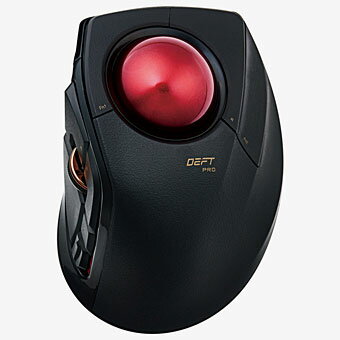 エレコム ELECOM M-DPT1MRBK ブラック USB/Bluetooth DEFT PRO光学センサーマウス 8ボタン LLサイズ MDPT1MRBK