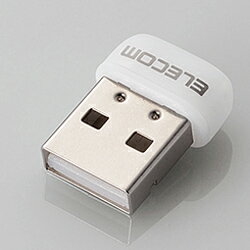 ���쥳��(ELECOM) WDC-433SU2M2WH �ۥ磻�� 433Mbps USB̵��Ķ����LAN�����ץ���