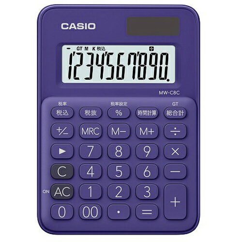 CASIO(カシオ) MW-C8C-PL(パープル) カラ