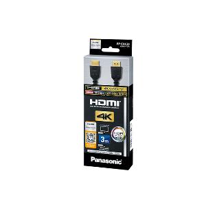 ѥʥ˥å(Panasonic) RP-CHK30-K(֥å) 4Kϥ졼ɥHDMI֥ 3m