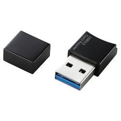 讀取, 寫入 - エレコム(ELECOM) MR3-C008BK ブラック メモリカードリーダ USB3.0対応 microSD専用