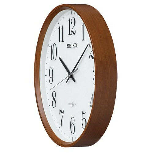 セイコー(SEIKO) GP220B(濃茶木目) 衛星電波時計 スペースリンク