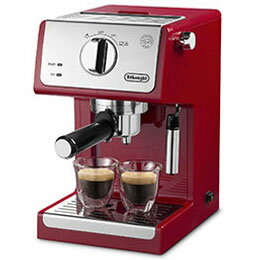 【長期保証付】デロンギ DELONGHI ECP3220J-R(パッション レッド) コーヒーメーカー アクティブ ECP3220JR