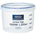 岩崎工業 ラストロ スクリュートップキーパー 浅型 1200ml B-2273KN