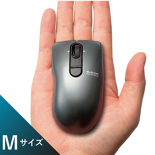 Ball Type Mouse - エレコム(ELECOM) M-FPG3DBSBK ブラック ワイヤレスBlueLEDマウス ポップグラスト