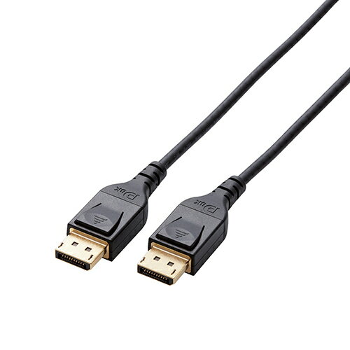 Rakuten - エレコム ELECOM CAC-DP1420BK ブラック DisplayPort TM 1.4対応ケーブル 2.0m CACDP1420BK