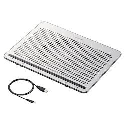エレコム(ELECOM) SX-CL22LSV シルバー ノートPC用クーラー 角度調節 強冷タイプ 15.4〜17インチ対応