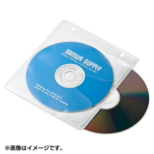 ■ディスク表面に微細な変形が残りずらく、DVD・CD用より凹凸が少なく柔らかい不織布を採用し、ディスクカバー層への凹凸の転写をできるだけ防ぎます。■一般的な2穴リングに対応しており、市販のリングファイルや別売り専用ファイル(FCD-RGシリーズ)に収納することができます。■両面収納不織布ケースで2枚のディスクを同時に収納できます。■片面にジャケットカード、もう片面にディスクを収納することもできます。■不織布にはディスクを出し入れしやすい切れ込みと、飛び出しを防ぐサイドストッパーが付いています。■ディスク接触面はレーベルインクが貼り付きにくいシボ加工となっています。FCDFRBD50W収容量：ブルーレイディスク・DVD・CD 2枚入数：50枚サイズ：W146×D0.5×H128mm材質：PP(ポリプロピレン)不織布でブルーレイディスクの収納に対応した不織布ケース