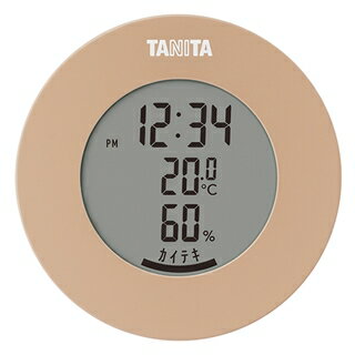 タニタ TANITA TT-585-BR(ライトブラウン) デジタル温湿度計 TT585BR