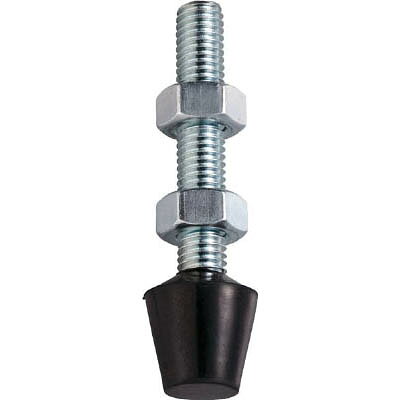 【特徴・用途】TNG0875●全長(mm):75●適合機種:TDCL38F、TDP42F、TDP42S、TDBL38F、TDBL38S、TDA42F、TDA42S●ねじ寸法(mm):M8×P1.25●ゴム部寸法(mm)先端径×最大径×高さ:13.0×18.5×19.0●ナット六角対辺(mm):13材質仕上・構造用圧延鋼・ねじ先端ゴム：ニトリルゴム注意TNG0422のナットは1つです。TNG0425、TNG0442、STNG0425、STNG0442は一方のナットが四角ナットです。※メーカーの都合により、パッケージ・仕様等は予告なく変更になる場合がございます。トグルクランプ用部品