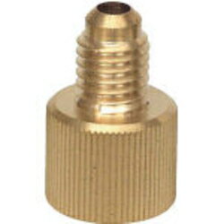 Rakuten - アサダ Y06101K カーエアコン用異径アダプタ 1/4”メス×M10オス 手締めタイプ
