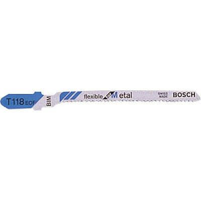 Rakuten - ボッシュ(BOSCH) T-118EOF ジグソーブレード 金工用バイメタル 5本入り