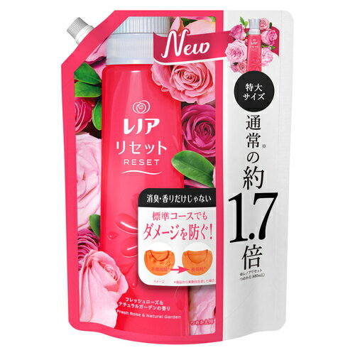 P＆G レノアリセットフレッシュローズ&ナチュラルガーデン 詰替特大 795ml