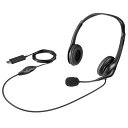 バッファロー(BUFFALO) BSHSHUS310BK(ブラック) ヘッドセット