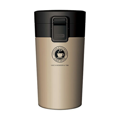 アスベル TL-290 シャンパンゴールド 真空断熱携帯タンブラー 290ml TL290