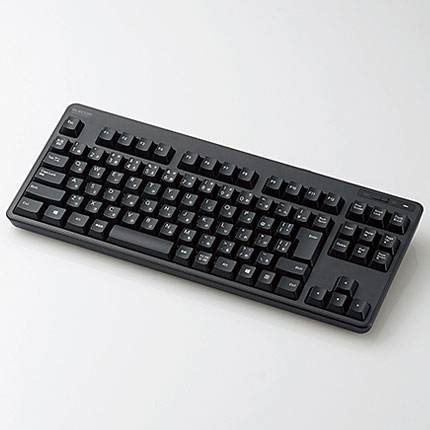 エレコム(ELECOM) TK-FDM105TBK ブラック 無線キーボード 92キー 日本語配列